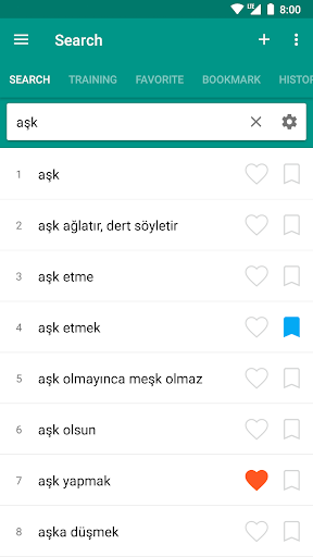 Turkish dictionary - offline Screen 3