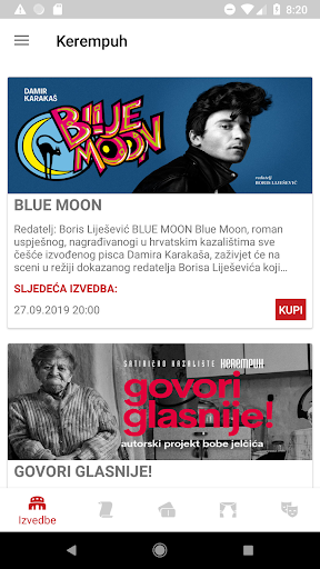Android application Kerempuh screenshort