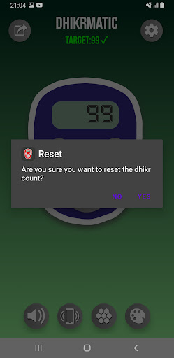 Dhikrmatic Pro Screen 2