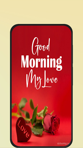 Android application good morning my love screenshort