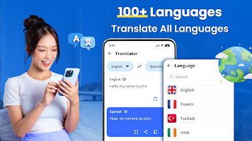 screenshot of All Languages Translator App