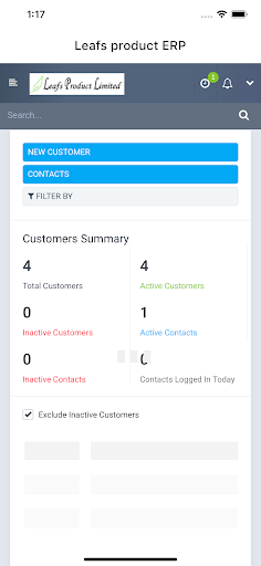 Android application Leafs Product screenshort