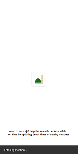 Android application Salah Timer screenshort