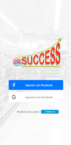 Android application SUCCESS MARKET screenshort