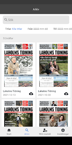Laholms Tidning Screen 2