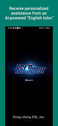 Android application ESL Robot 4.0 screenshort