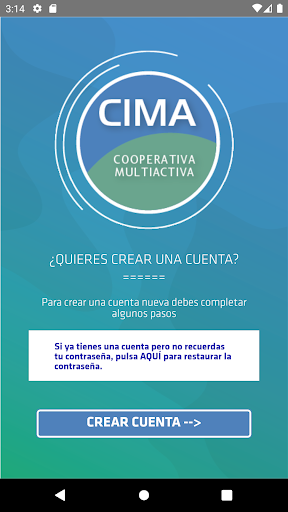 CimApp Screen 2