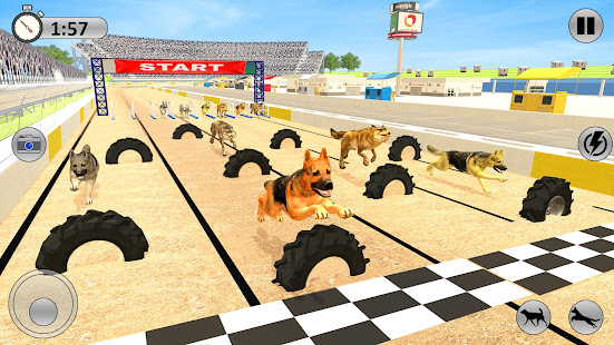 Greyhound 3D Dog Racing Fever Varies with device APK screenshots 11