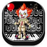Scary Piano Clown Keyboard Background icon