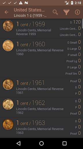 World coins: USA, Canada, EURO Screen 3