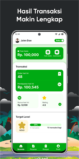 Goway Driver Screen 2