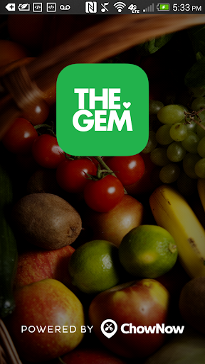 Android application The Gem Juice Bar screenshort