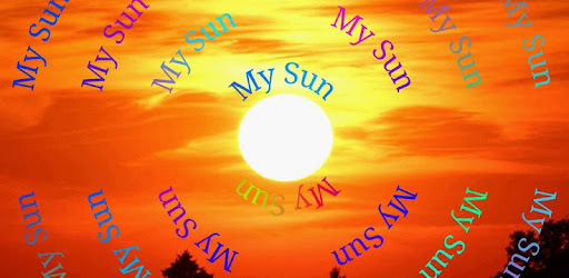 Rotate My Name Live Wallpaper