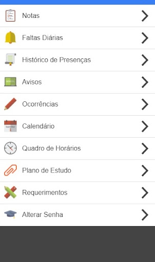 Zouphy Portal do Aluno Screen 2