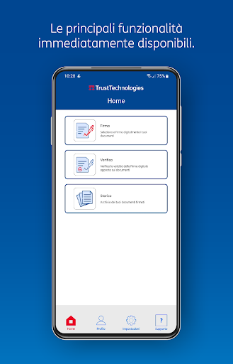 Android application Trust Signer pro screenshort