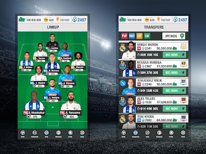 PRO Soccer Cup Fantasy Manager Screenshot