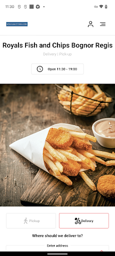 Android application Royals Fish and Chips screenshort