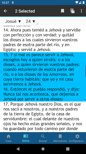 Biblia Reina Valera, RVR 1865 Screen 2