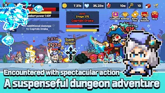 Game screenshot Pixel Dragon Knights: Idle RPG apk download