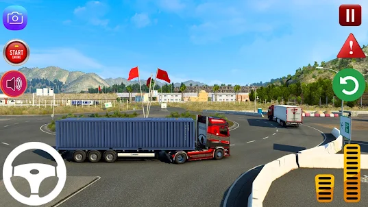Heavy Truck Transport Truck 3d
