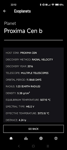 Exoplanet Archive Screen 3