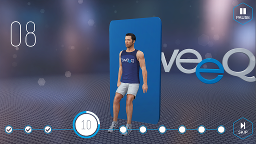Android application TweeQ - Therapeutic Exercise screenshort