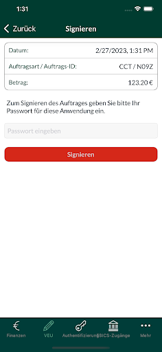 ODDO BHF Corporate Portal Screen 3