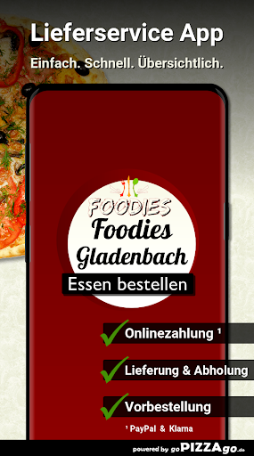 Android application Foodies Gladenbach screenshort