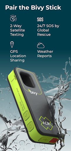 Android application Bivy – Messaging & Navigation screenshort