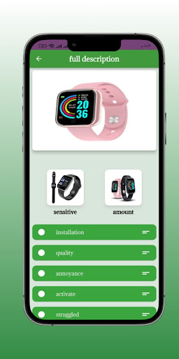 Smart Bracelet Fitpro help Screen 3
