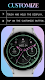 screenshot of Dream 121 analog watch face