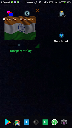 Floating Flag Screen 2