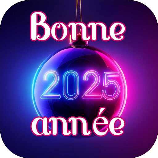 Bonne année 2025 logo