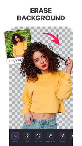 Android application Background Remover: Erase BG screenshort