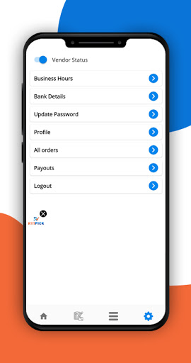 RytPick Vendor Screen 3