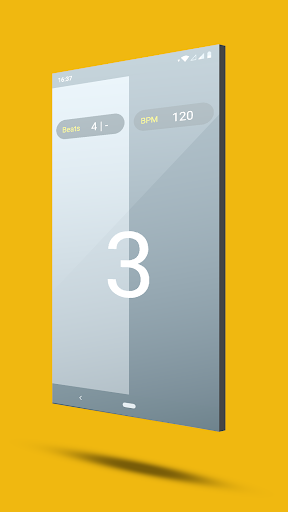 Android application NewPower Metronome screenshort