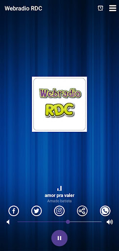 Android application Webradio RDC screenshort