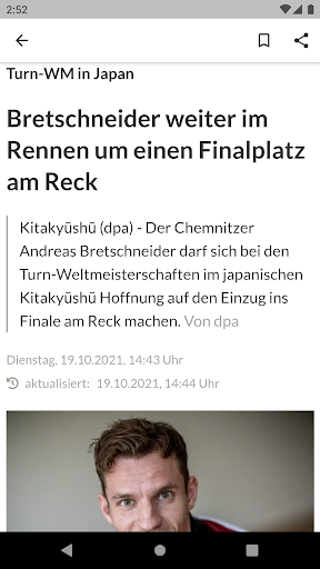 Westfalen-Blatt News Screen 3