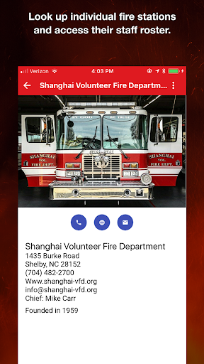 Firefighter Connect Screen 2