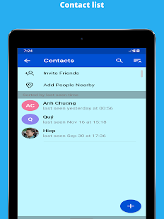 Video call and Chat Screenshot