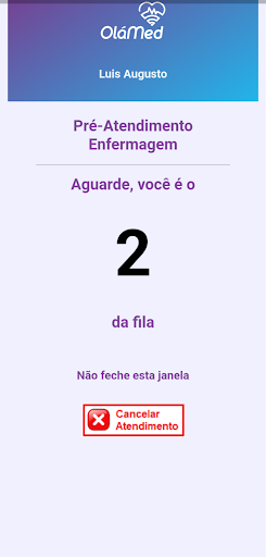 OláMed Telemedicina Screen 2