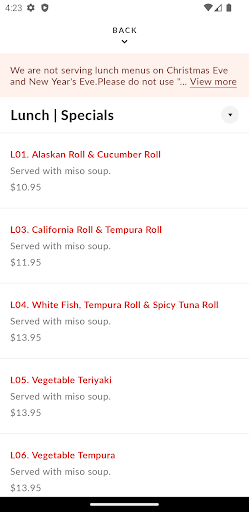 Sushi King Columbia Screen 3