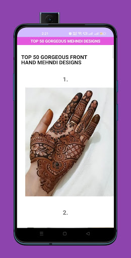 MEHNDI DESIGN: Easy & Simple Screen 3