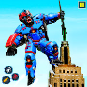 Robot Gorilla City Smasher – Robot Transform Game 1.0.5 Icon