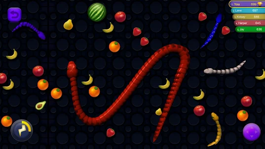 Snake io game worm zone online