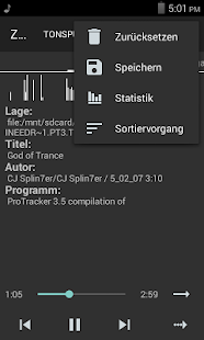 ZXTune - Chiptunes-Player Screenshot