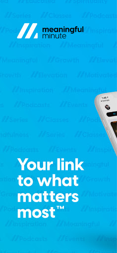 Android application Meaningful Minute screenshort