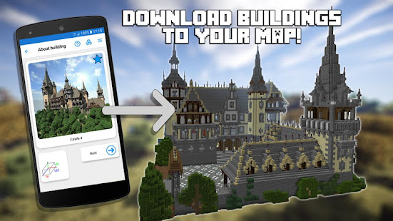 Builder for Minecraft PE Free  Screenshots 1