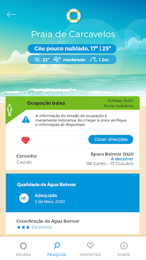 Info Praia Screen 3