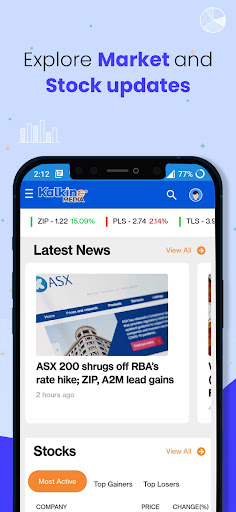 Android application Kalkine Media: News & Insights screenshort